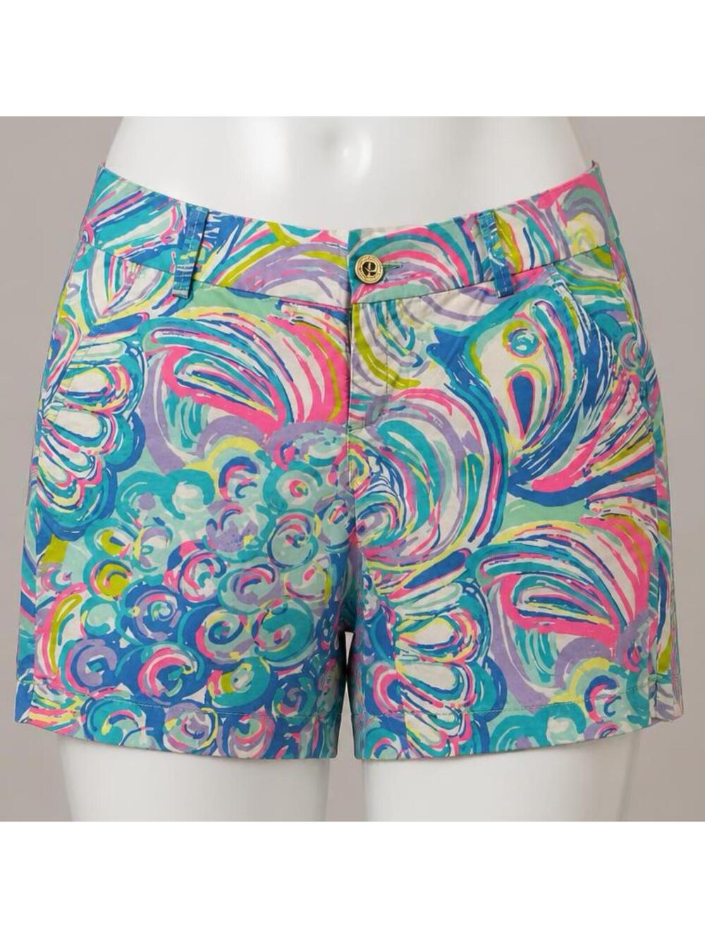 Lilly Pulitzer The Jayne Shorts Size 2 Multicolor Guilty Pleasure
